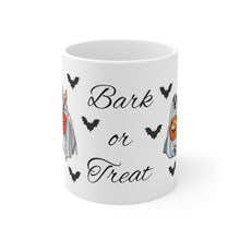 Load image into Gallery viewer, Bark or Treat Halloween Mug