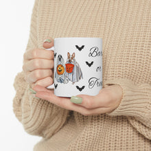 Load image into Gallery viewer, Bark or Treat Halloween Mug