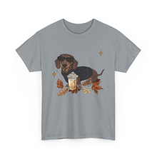 Load image into Gallery viewer, Pumpkin Spice Dachshund T-Shirt