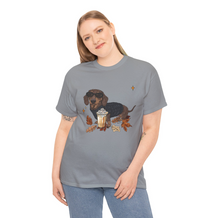 Load image into Gallery viewer, Pumpkin Spice Dachshund T-Shirt