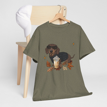 Load image into Gallery viewer, Pumpkin Spice Dachshund T-Shirt