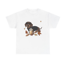 Load image into Gallery viewer, Pumpkin Spice Dachshund T-Shirt