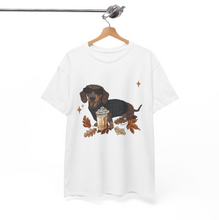 Load image into Gallery viewer, Pumpkin Spice Dachshund T-Shirt