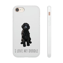 Load image into Gallery viewer, Black Goldendoodle Phone Case