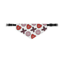 Load image into Gallery viewer, Valentine Donuts Pet Bandana Collar