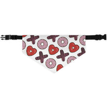 Load image into Gallery viewer, Valentine Donuts Pet Bandana Collar