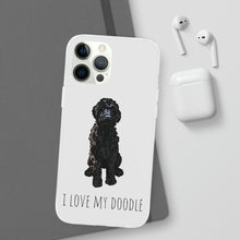 Load image into Gallery viewer, Black Goldendoodle Phone Case