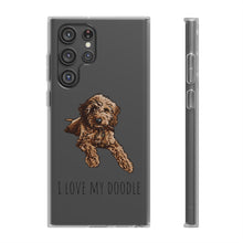 Load image into Gallery viewer, I Love My Goldendoodle Flexi Phone Case
