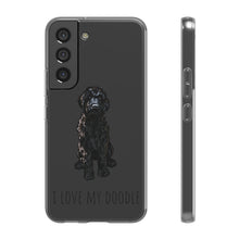 Load image into Gallery viewer, Black Goldendoodle Phone Case