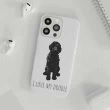 Load image into Gallery viewer, Black Goldendoodle Phone Case