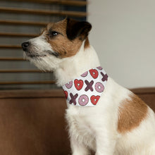 Load image into Gallery viewer, Valentine Donuts Pet Bandana Collar