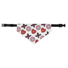 Load image into Gallery viewer, Valentine Donuts Pet Bandana Collar