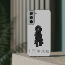 Load image into Gallery viewer, Black Goldendoodle Phone Case