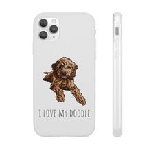 Load image into Gallery viewer, I Love My Goldendoodle Flexi Phone Case