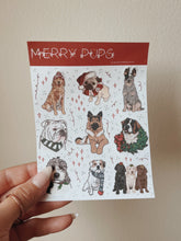 Load image into Gallery viewer, Merry Pups Sticker Pack