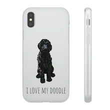 Load image into Gallery viewer, Black Goldendoodle Phone Case