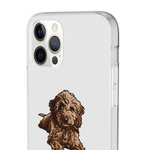 Load image into Gallery viewer, I Love My Goldendoodle Flexi Phone Case