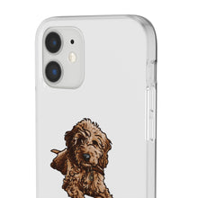 Load image into Gallery viewer, I Love My Goldendoodle Flexi Phone Case