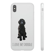 Load image into Gallery viewer, Black Goldendoodle Phone Case
