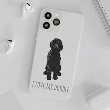 Load image into Gallery viewer, Black Goldendoodle Phone Case