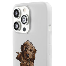 Load image into Gallery viewer, I Love My Goldendoodle Flexi Phone Case