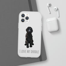 Load image into Gallery viewer, Black Goldendoodle Phone Case