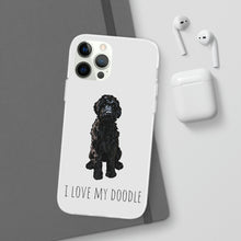 Load image into Gallery viewer, Black Goldendoodle Phone Case