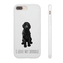 Load image into Gallery viewer, Black Goldendoodle Phone Case