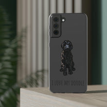 Load image into Gallery viewer, Black Goldendoodle Phone Case