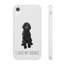 Load image into Gallery viewer, Black Goldendoodle Phone Case