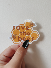 Load image into Gallery viewer, Save the Bees Sticker