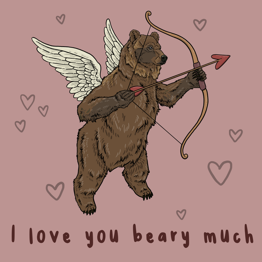 I Love You Beary Much Print