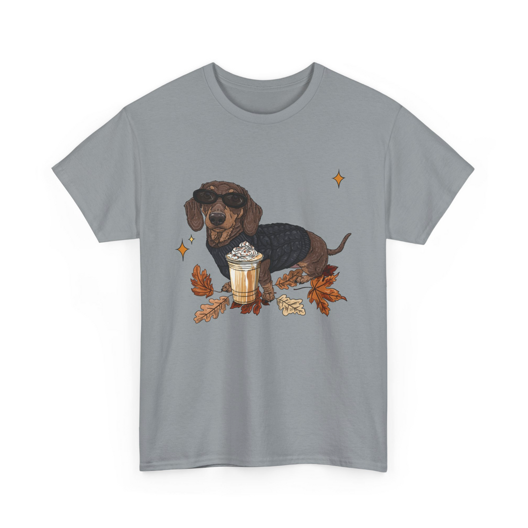 Pumpkin Spice Dachshund T-Shirt