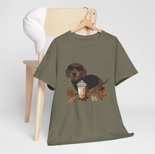 Load image into Gallery viewer, Pumpkin Spice Dachshund T-Shirt
