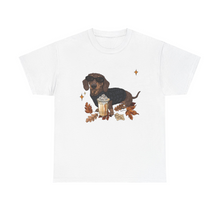 Load image into Gallery viewer, Pumpkin Spice Dachshund T-Shirt
