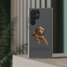 Load image into Gallery viewer, I Love My Goldendoodle Flexi Phone Case
