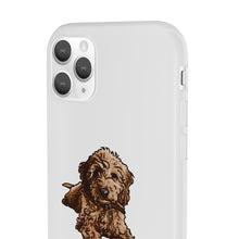 Load image into Gallery viewer, I Love My Goldendoodle Flexi Phone Case
