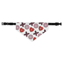 Load image into Gallery viewer, Valentine Donuts Pet Bandana Collar

