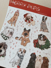 Load image into Gallery viewer, Merry Pups Sticker Pack
