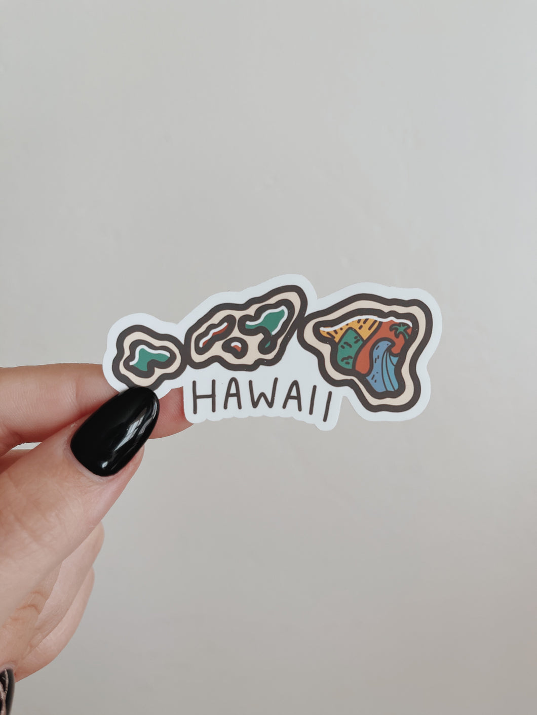 Hawaii State Sticker
