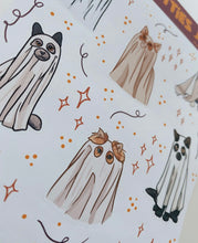 Load image into Gallery viewer, Spooky Kitties Sticker Sheet
